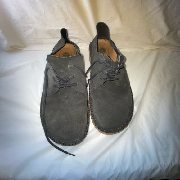 Birkenstock Black Oxfords with Cork Sole size 43 main image 5